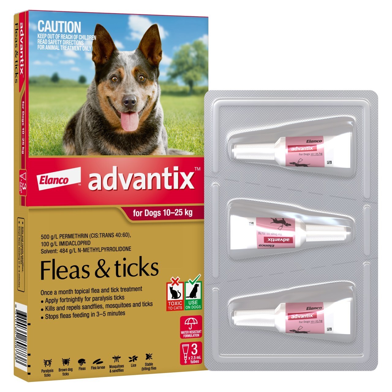 Advantix Dog 10-25kg 3'S
