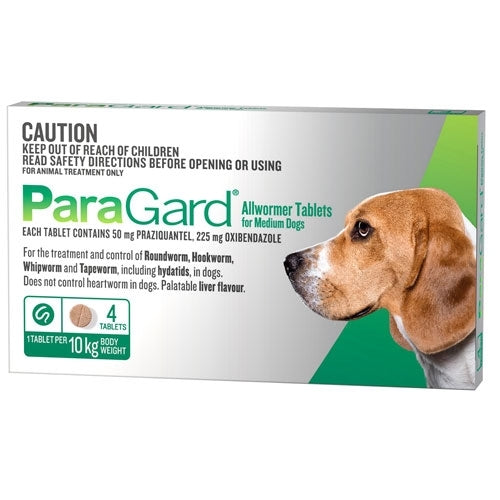 Paragard Dog 10Kg 4'S