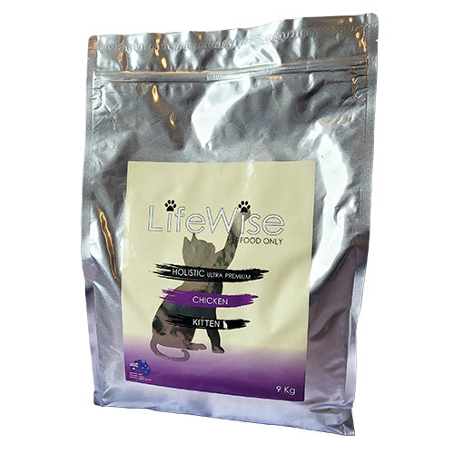 LifeWise Kitten Chicken with Rice Dry Cat Food 9kg