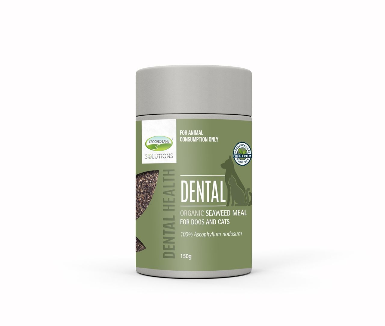 Crooked Lane Dental Organic Seaweed For Dogs And Cats 150G