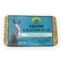 Olsson's Equine Calcium Plus Bricks 2kg Carton of 12