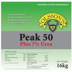 Olsson's Peak 50 Plus 7% Urea Block 18kg