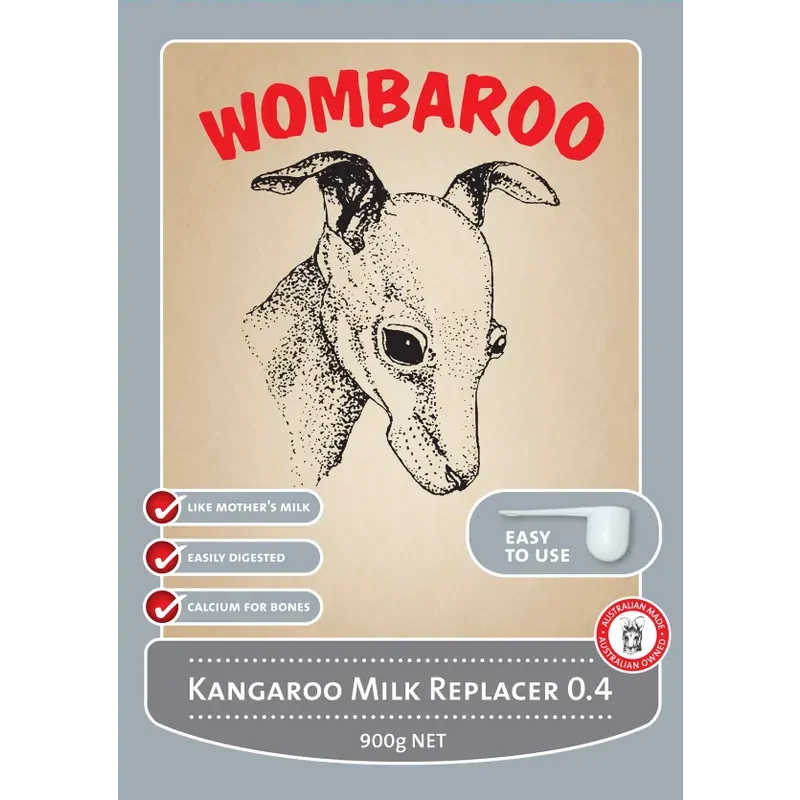 Wombaroo Kangaroo Milk 0.4 900G