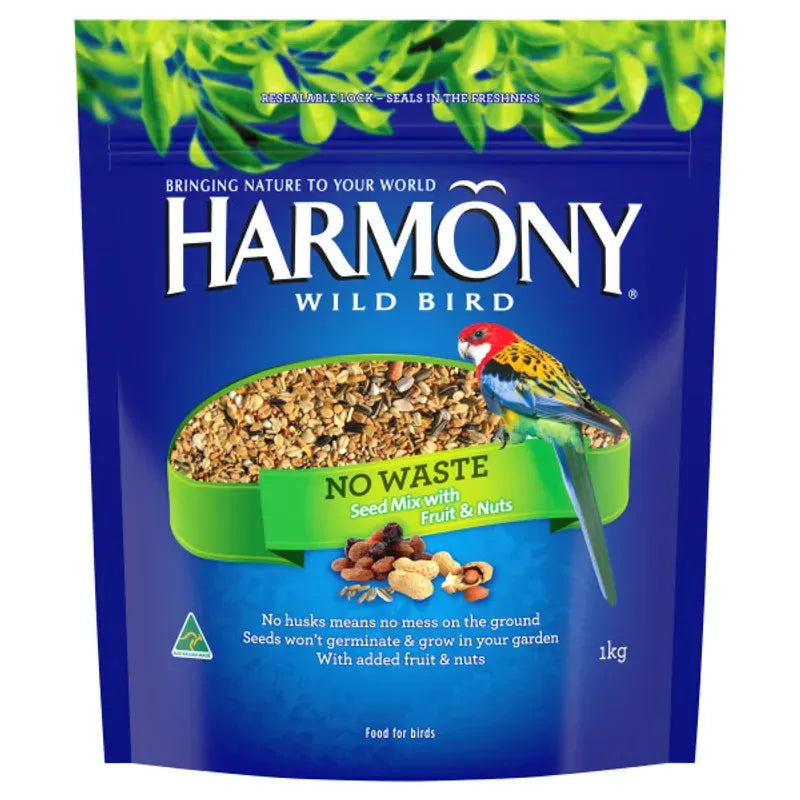 Harmony No Waste Seed Mix 1Kg 3Pk (Om3)