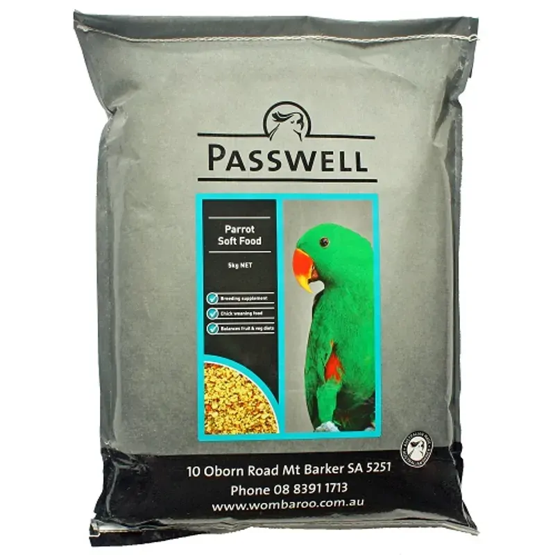 Passwell Parrot Soft Food 5Kg