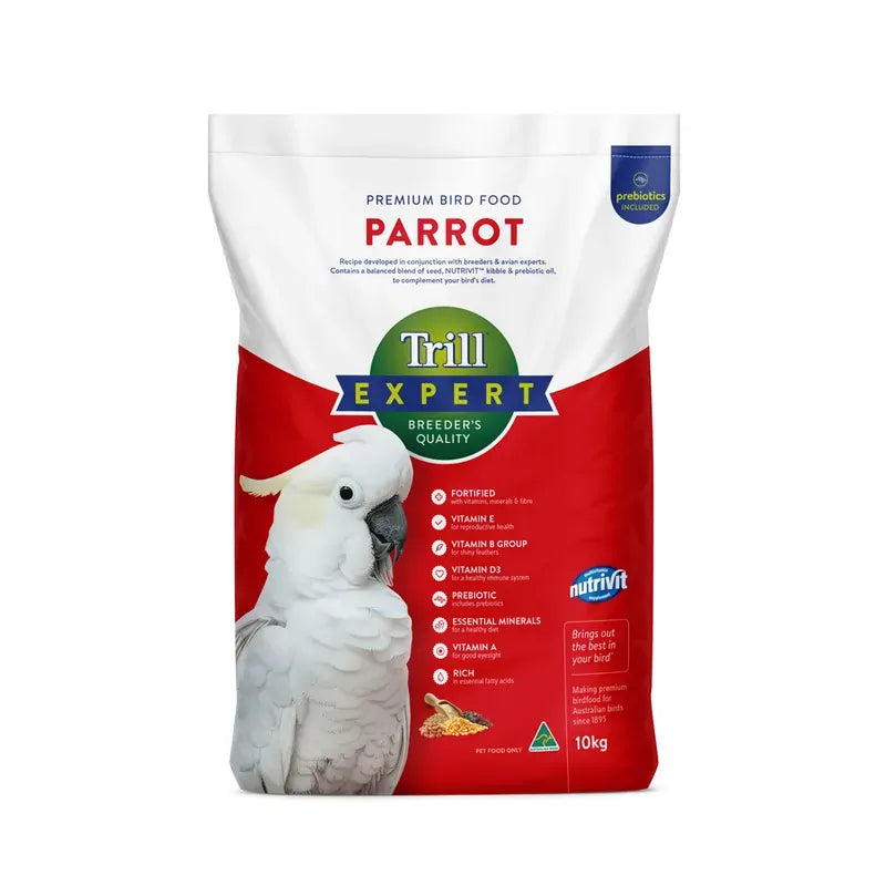 Trill Expert Parrot Mix 10Kg