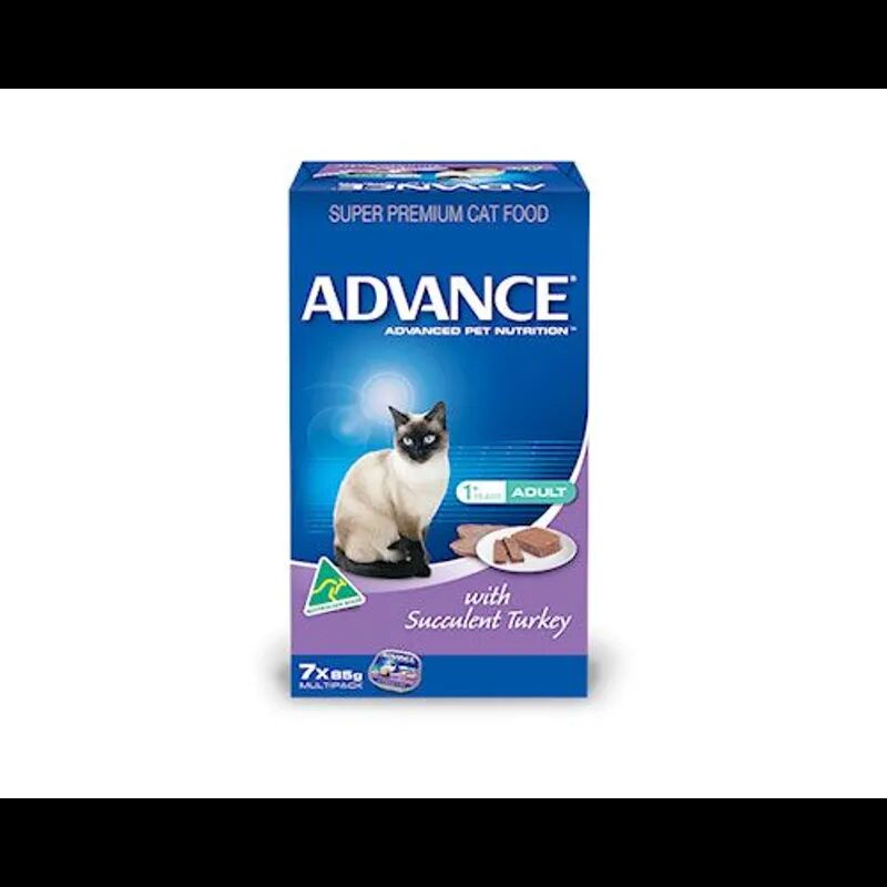 Advance Cat Adult Succulent Turkey 85G 7Pack