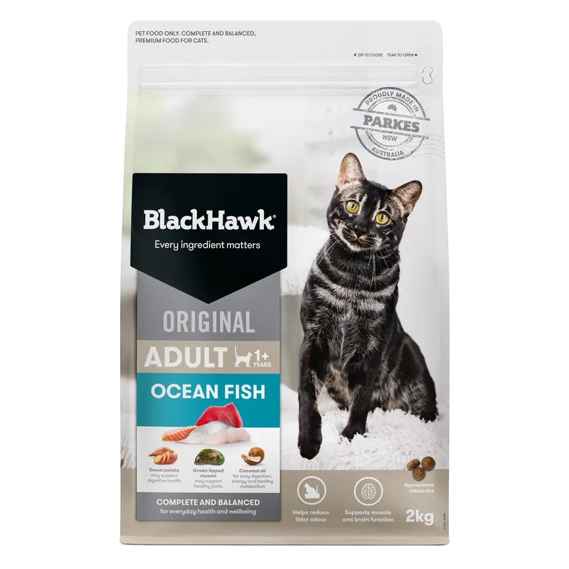 Black Hawk Cat Ocean Fish 2Kg