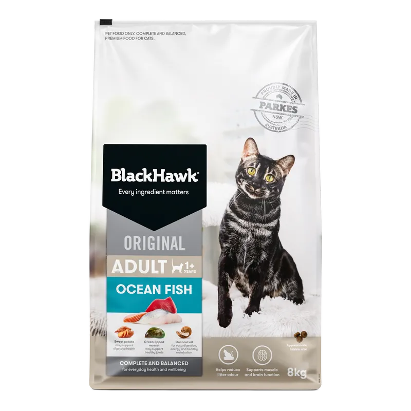 Black Hawk Cat Ocean Fish 8Kg