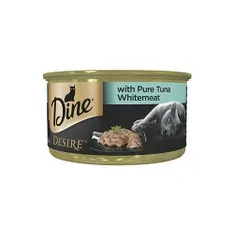 Dine Wet Desire Pure Tuna Whmeat 85G 24Pk(Om24)