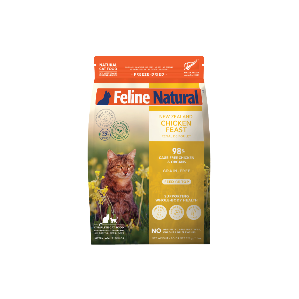 Feline Natural Grain-Free Fd Nz Chicken Feast 320G
