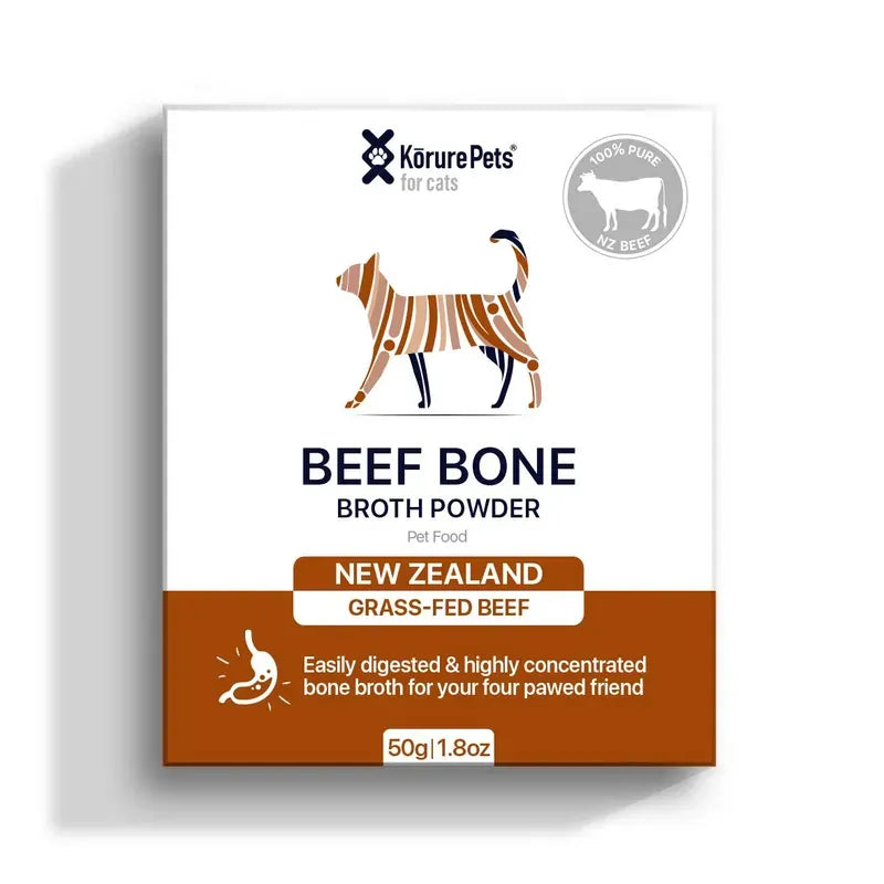 Korure Pets Beef Bone Broth Powder for Cats 50g