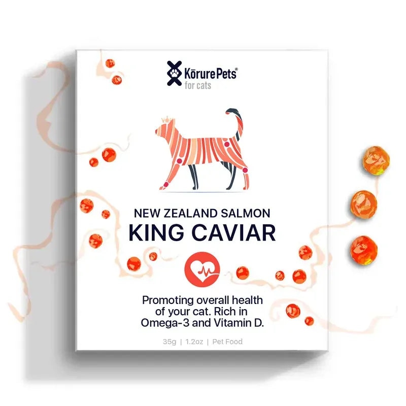 Korure Pets NZ King Salmon Caviar for Cats 30g