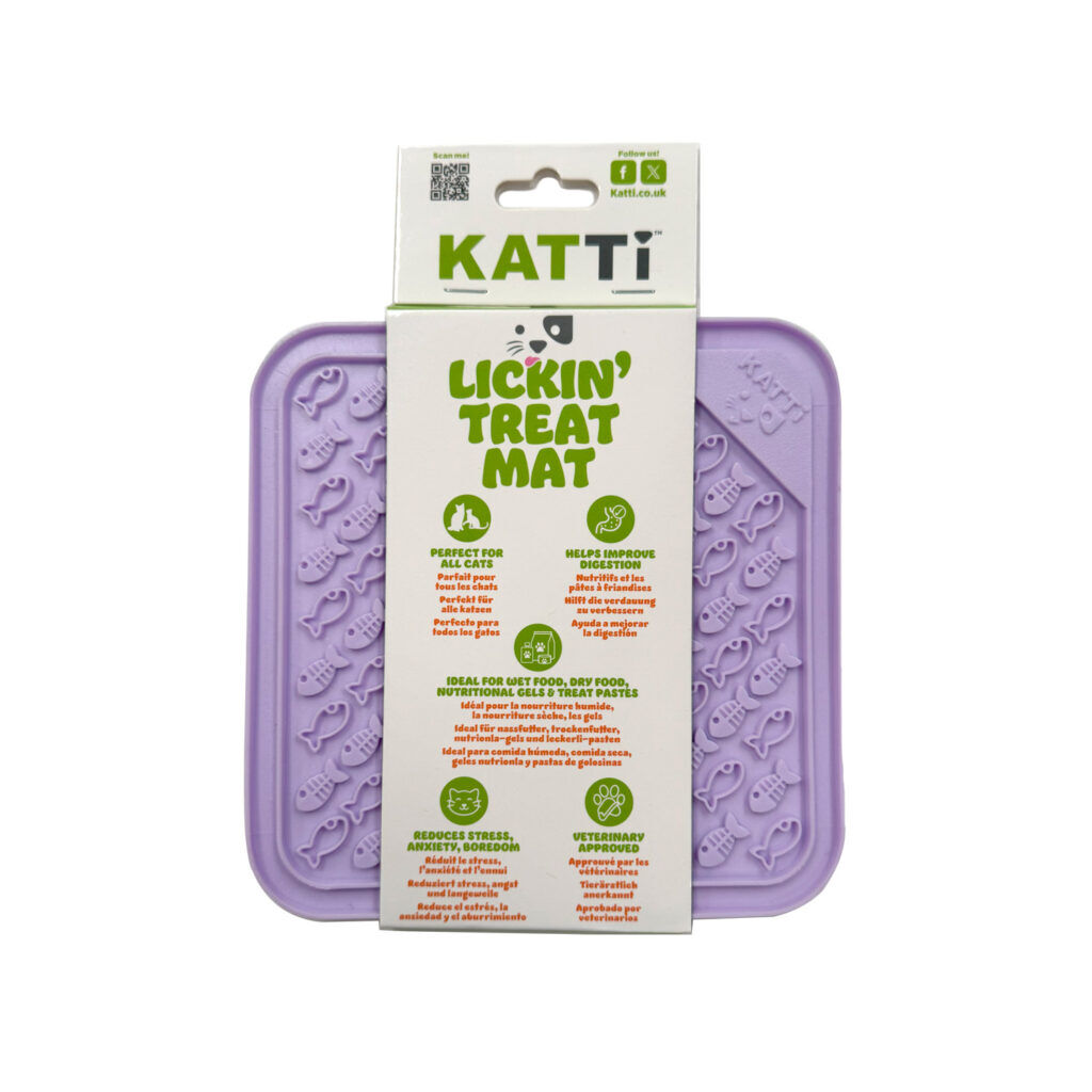 Katti Lickin Mat Fish Purple
