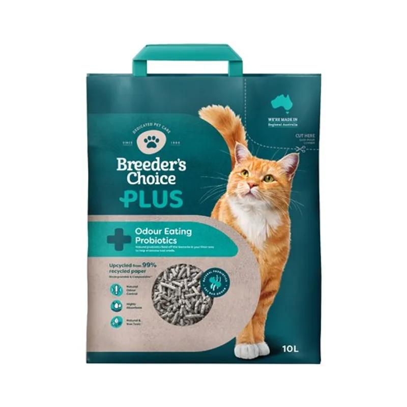 Breeders Choice Plus Probiotic Litter 10Ltr