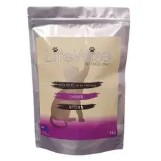LifeWise Kitten Chicken with Rice Dry Cat Food 1kg