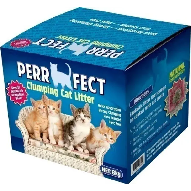 Perrfect Cat Clumping Cat Litter 8Kg
