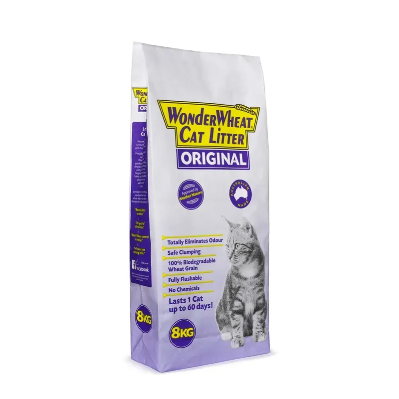 Wonder Wheat Original Cat Litter 8Kg
