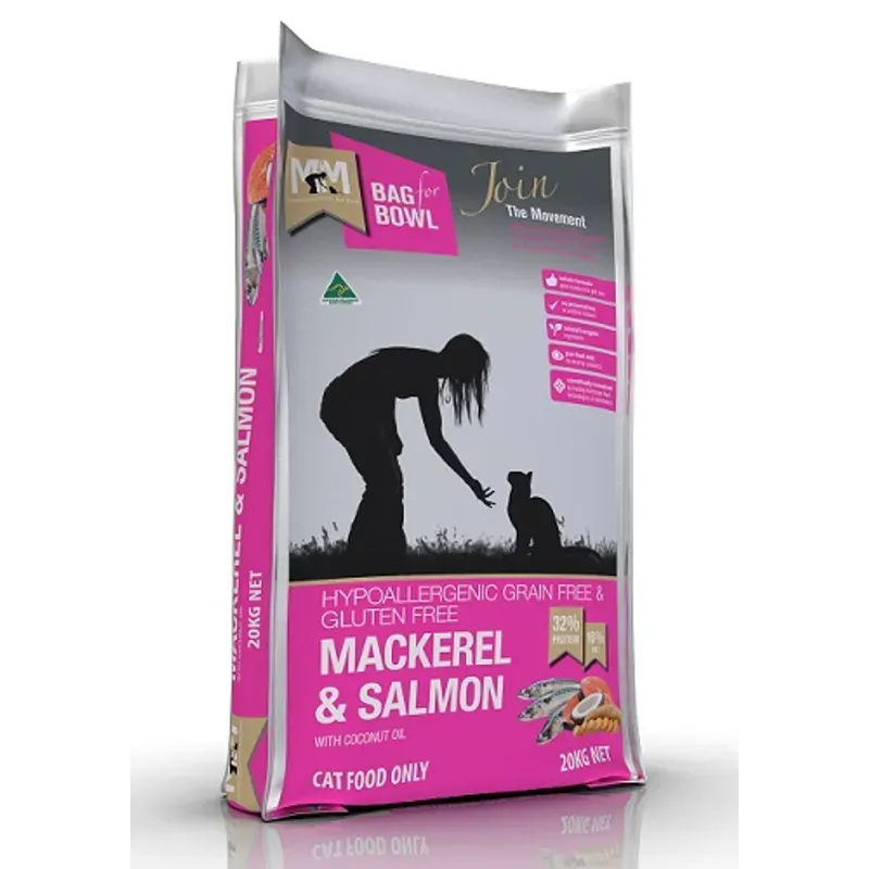 Meals for Meows Grain Free Mackerel and Salmon Dry Cat Food 20kg