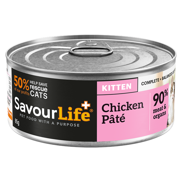 Savourlife Chicken Kitten Food 85G 12Pk (Om12)