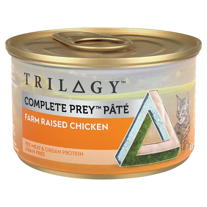 Trilogy Complete Prey Pate Chicken 85G 24Pk (Om24)