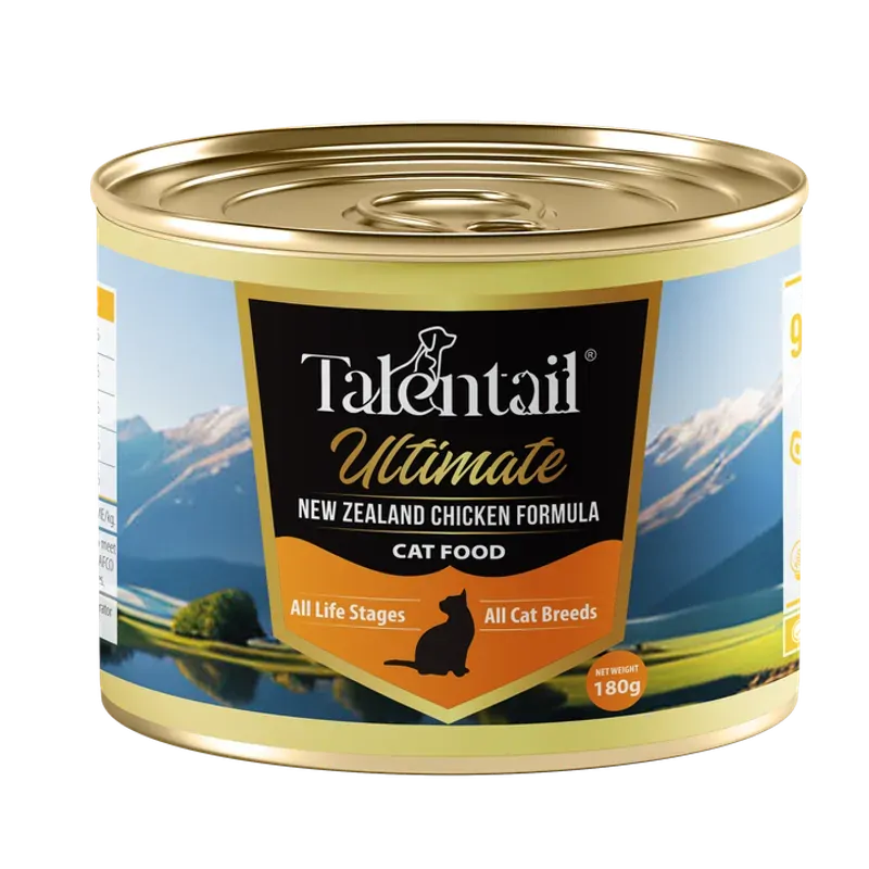 Talentail Ultimate New Zealand Chicken Cat 180G X12 (Om12