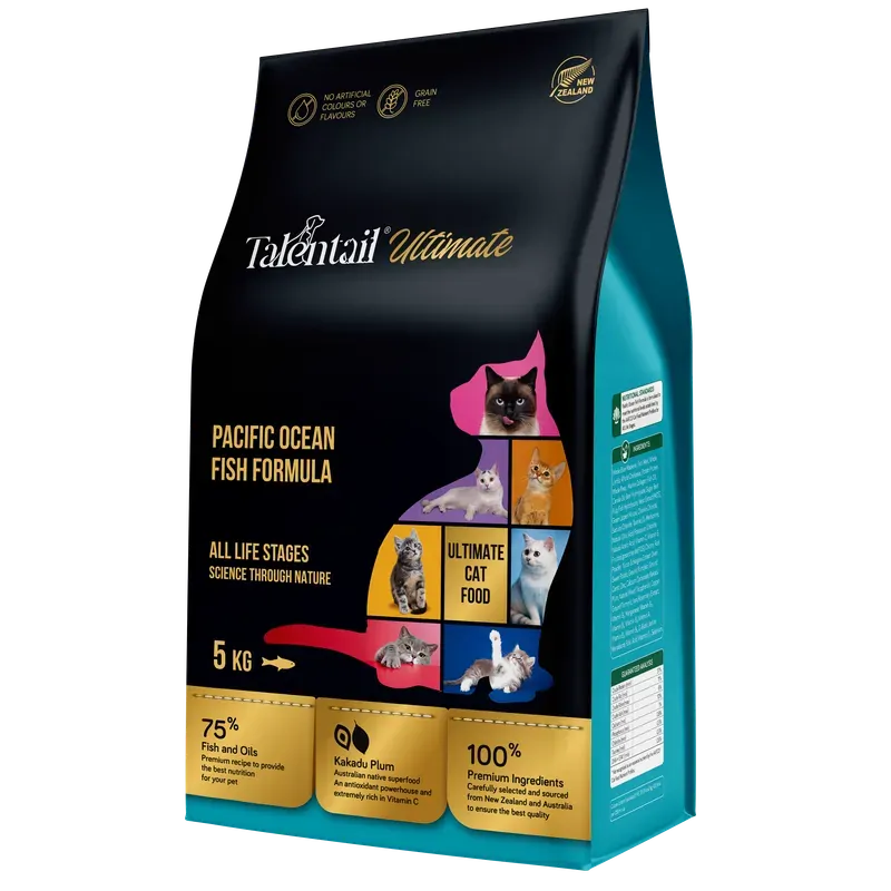 Talentail Ultimate Pacific Ocean Fish Cat Food 5Kg