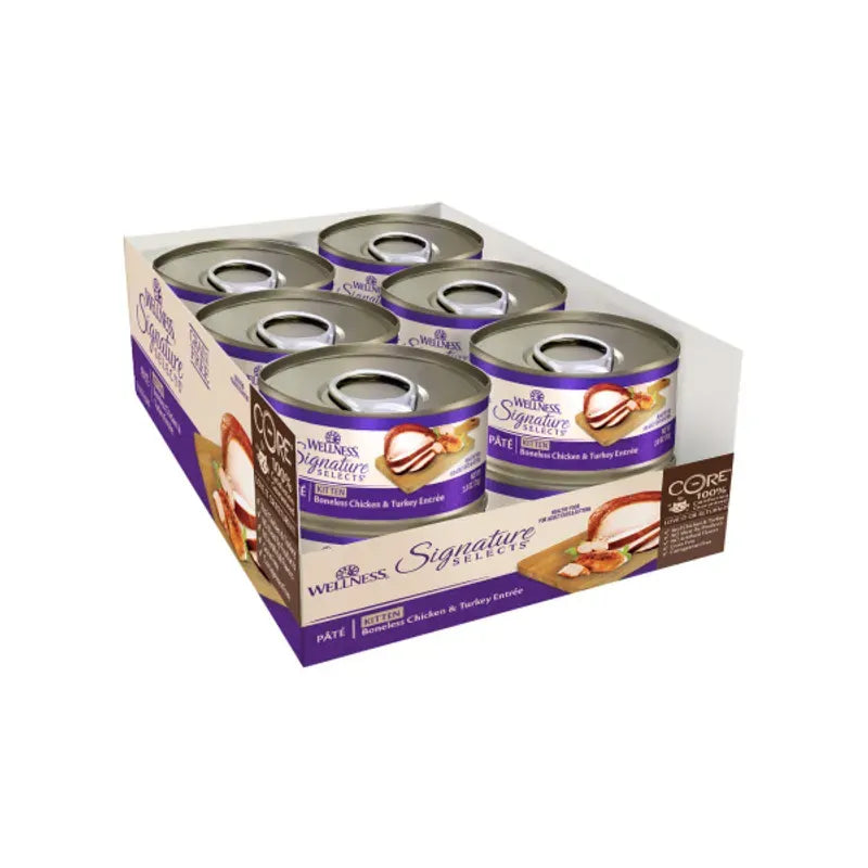 Wellness Core Ss Pate Kitten Chicken & Turkey 79G (Om12)
