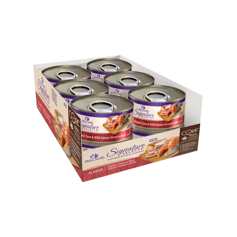 Wellness Core Ss Tuna With Salmon In Broth 79G (Om12)