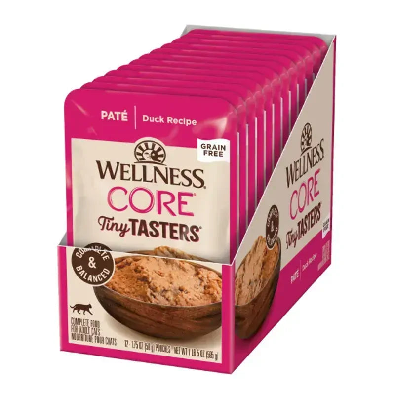 Wellness CORE Tiny Tasters Duck Pate 50g 12 Pack