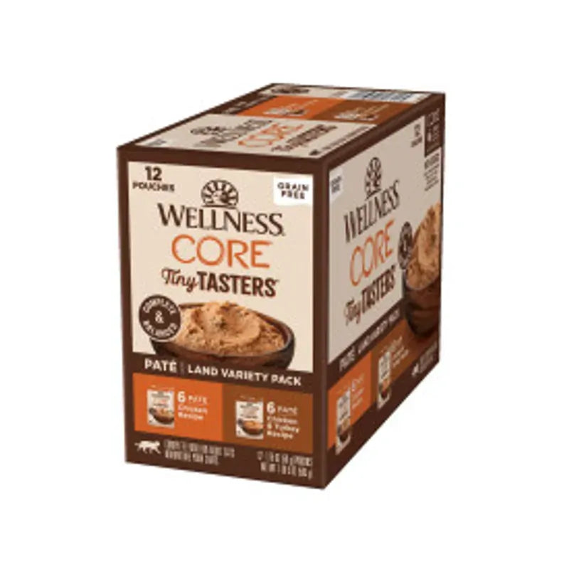 Wellness Core Tt Pate Poultry Variety Pk 12 X 50G