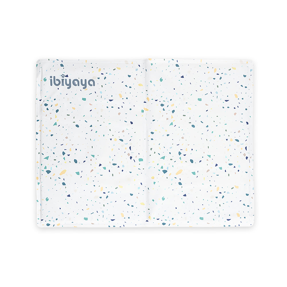 Ibiyaya Chill Pad Dog Cooling Mat - Doodle Letters