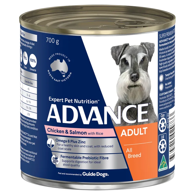 Advance Dog All Brd Ad Chkn Salm 700G 12Pk (Om12)