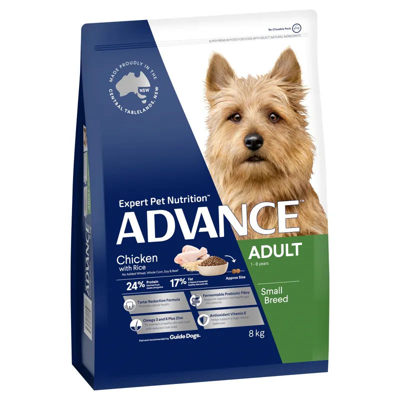 Advance Dog Adult Toy Small Breed Chicken 8Kg