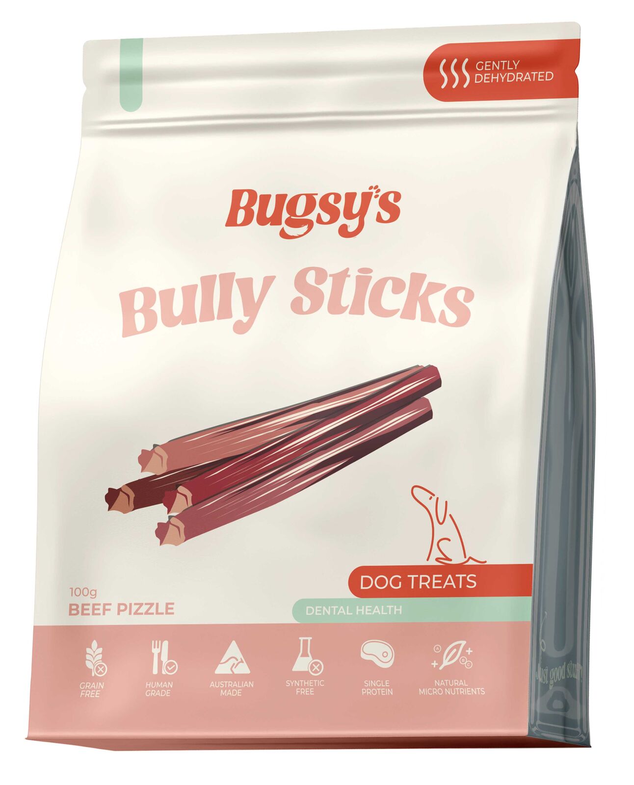 Bugsys Bully Sticks 100G