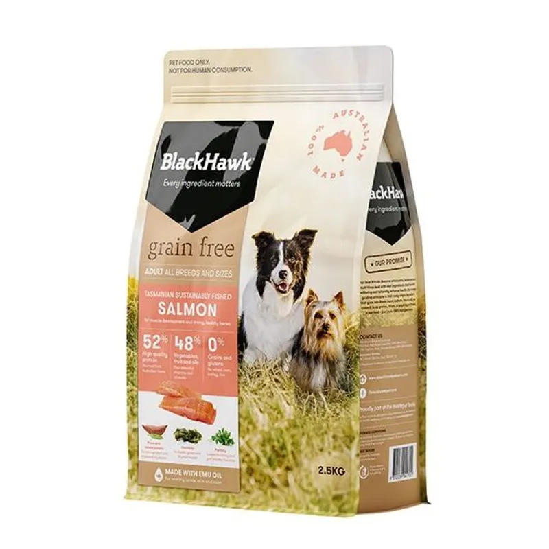 Black Hawk Grain Free Salmon 2.5Kg
