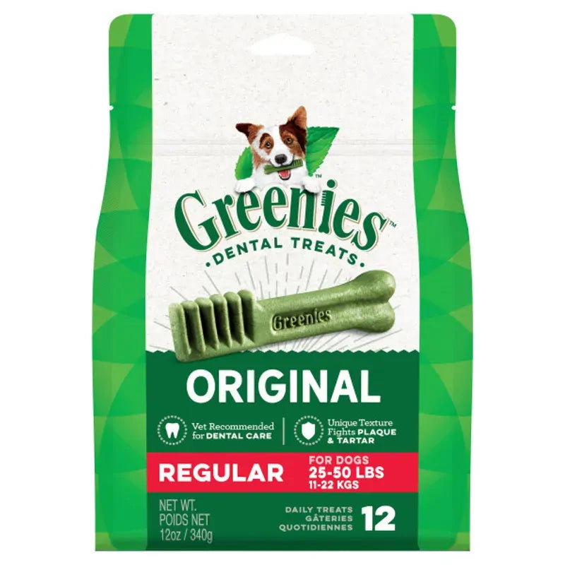 Greenies Dog Treat Pack Regular 340G