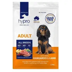 Hypro Premium Adult Grain Free Kangaroo & Lamb 2.5Kg