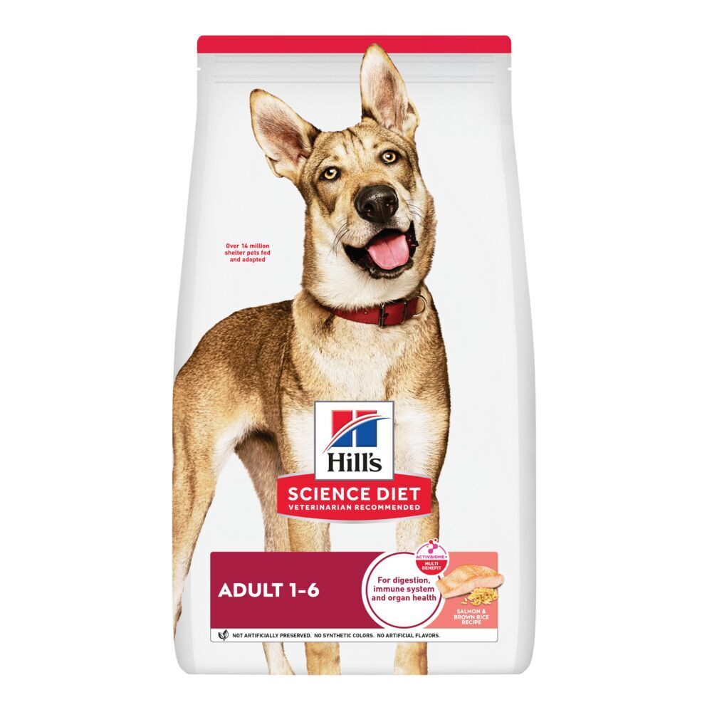Hills Science Diet Adult Salmon and Brown Rice Dry Dog Food 6.35kg