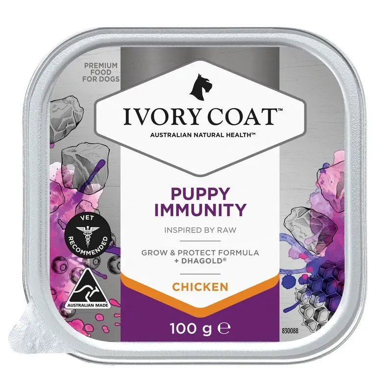 Ivory Coat Inspired By Raw Puppy Immunity 100G 9Pk(Om9)