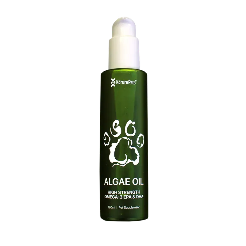 Korure Pets Algae Oil Omega 3 Supplement for Dogs 120ml