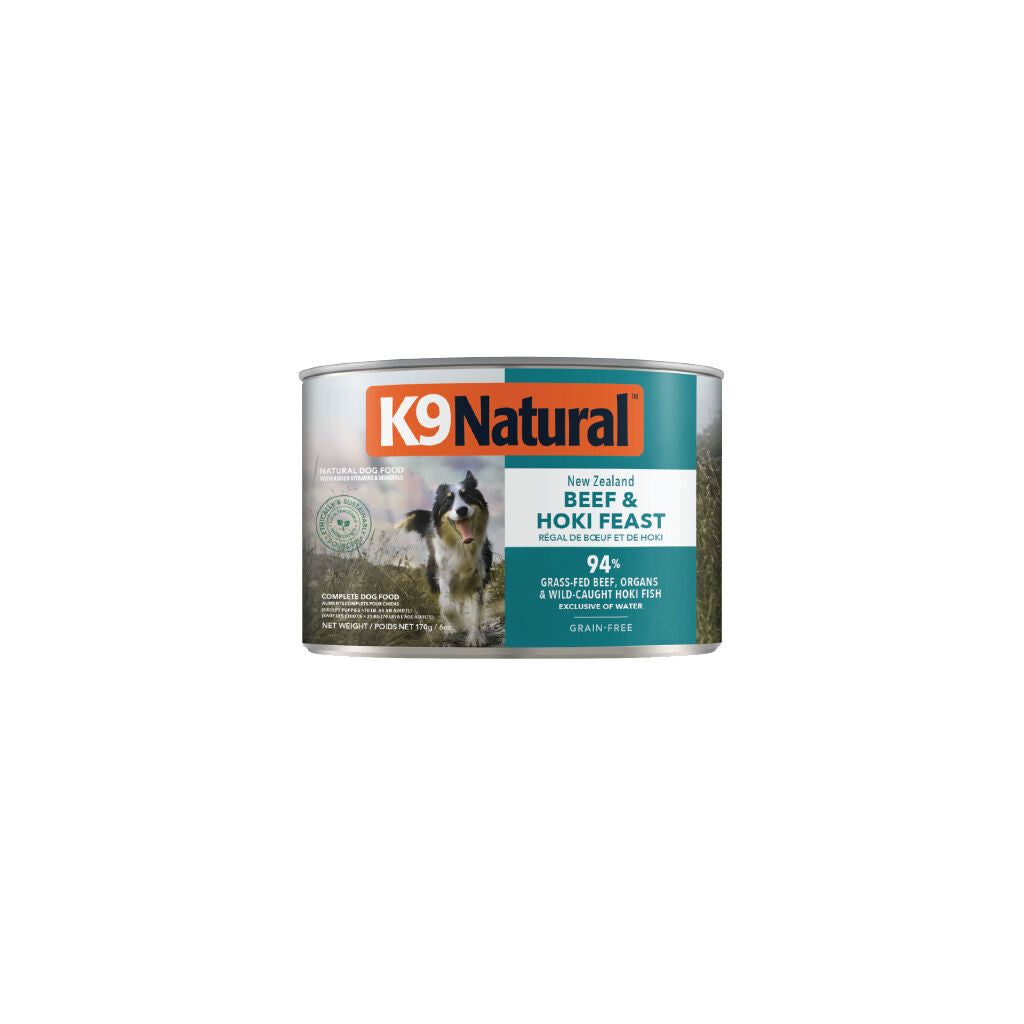 K9 Natural Nz Beef & Hoki Feast 170G 12Pk (Om12)