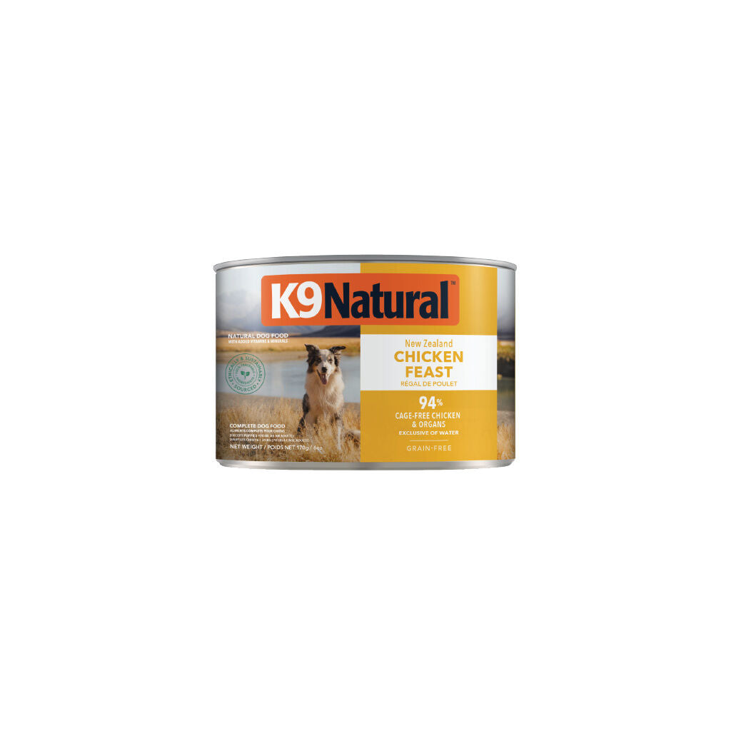 K9 Natural Nz Chicken Feast 170G 12Pk (Om12)