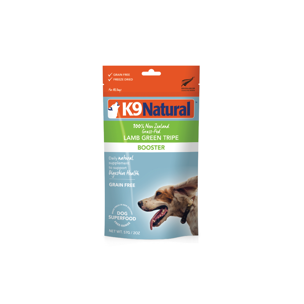 K9 Natural Grain-Free Fd Lamb Green Tripe 57G