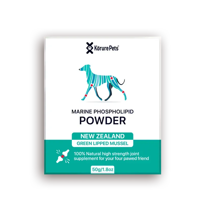 Korure Pets Marine Phospholipid Green Lipped Mussel Powder for Dogs 50g