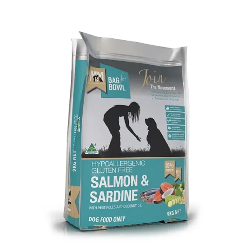 Meals for Mutts Salmon and Sardine Dry Dog Food 9kg