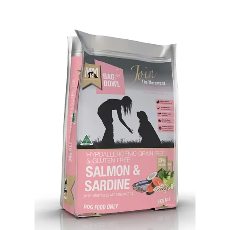 Meals for Mutts Grain Free Salmon and Sardine Dry Dog Food 9kg