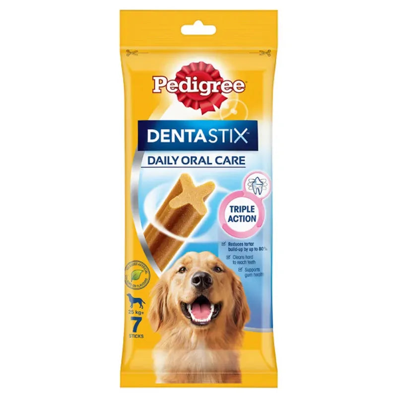 Pedigree Snacks Dentastix Lge Giant 7Pc 10Pk(Om10)