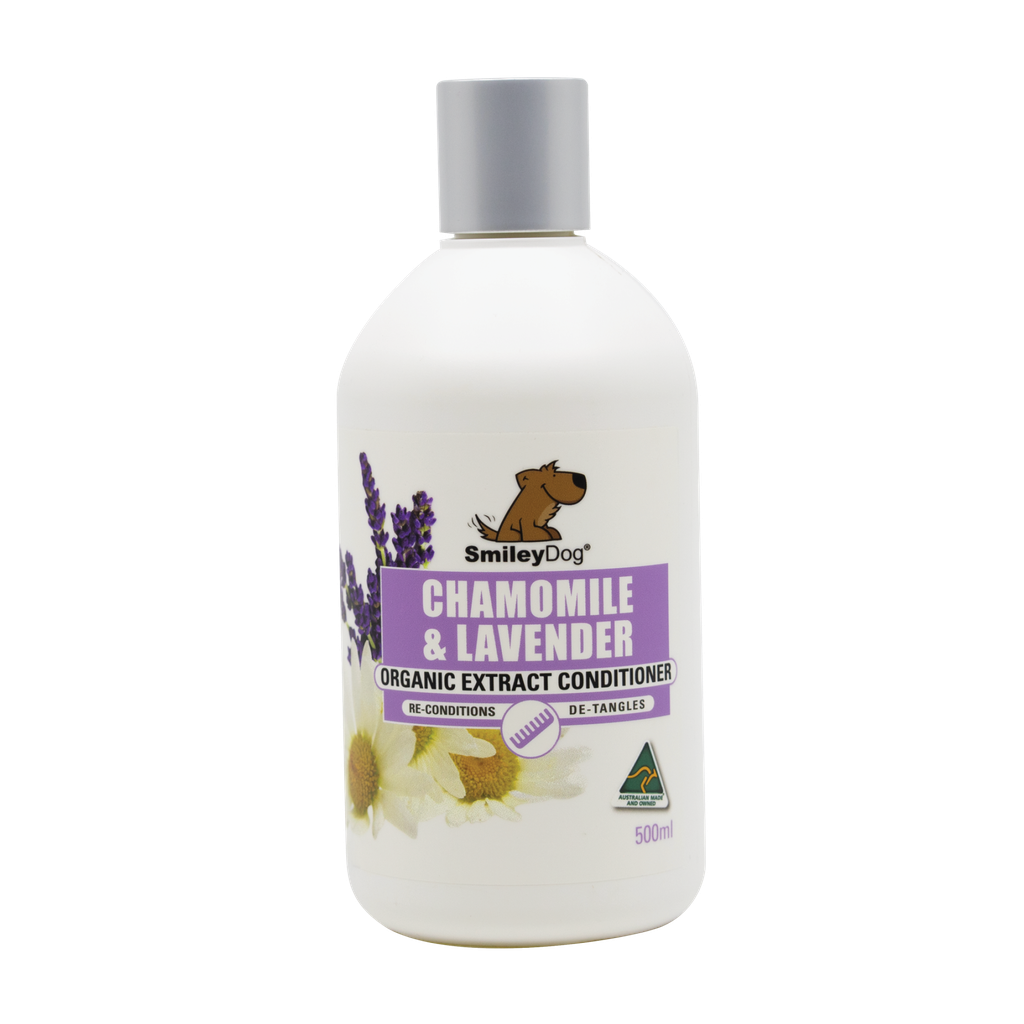 Smiley Dog Organic Chamomile & Lavender Conditioner 500Ml