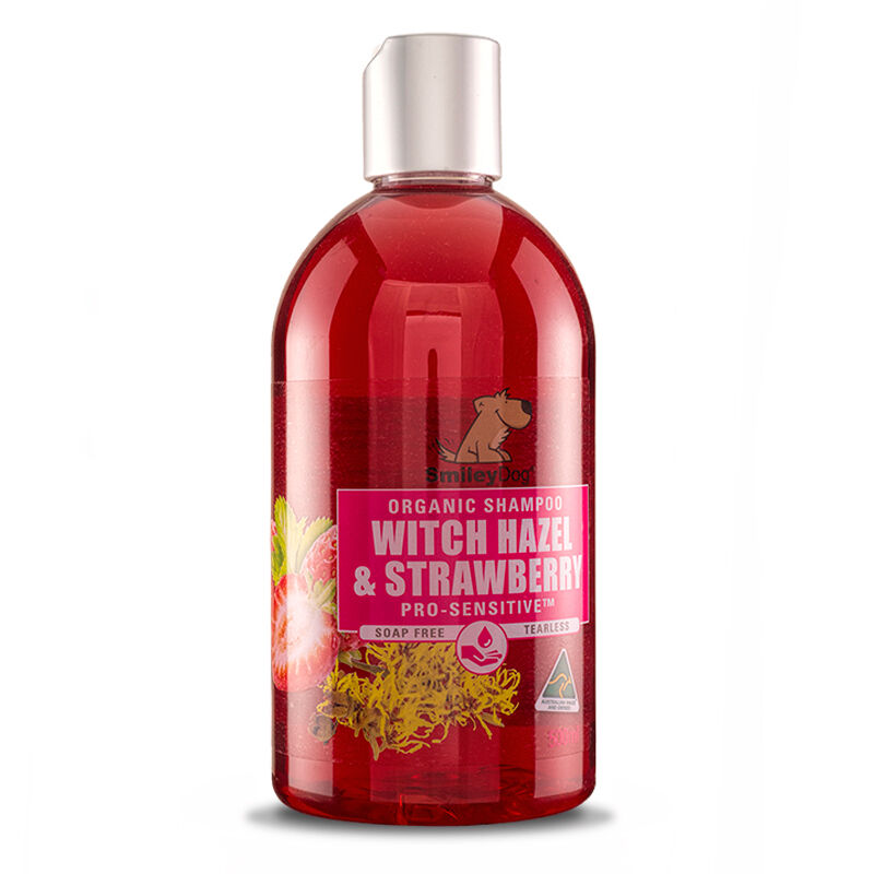 Smiley Dog Organic Witch Hazel & Strawberry Shampoo 15L